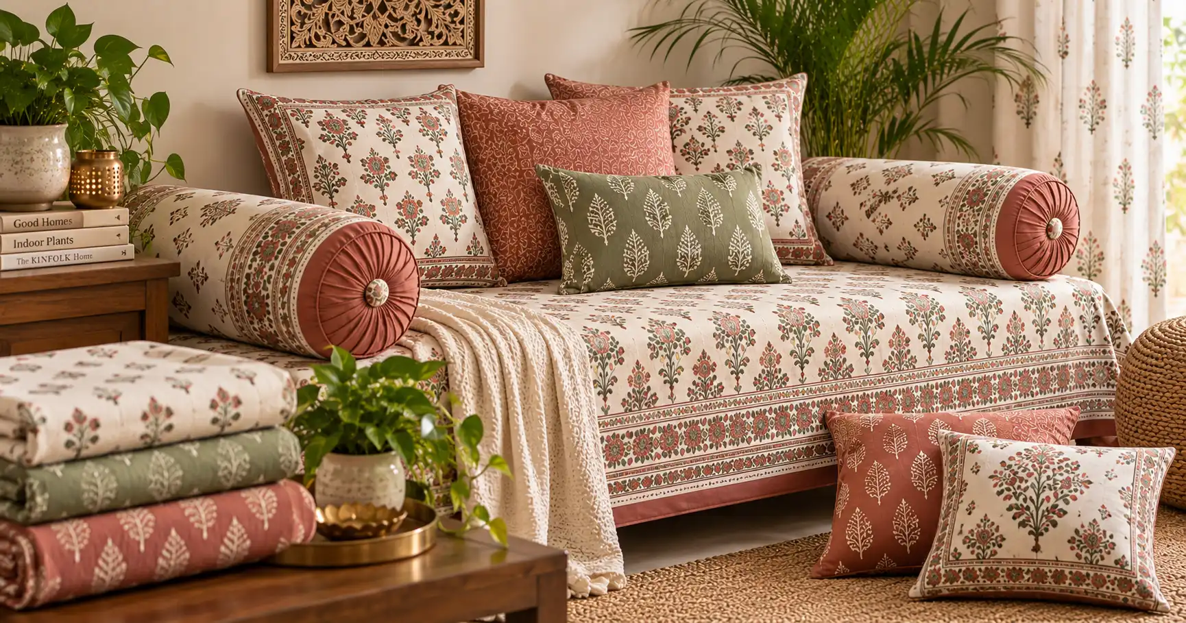 cotton home furnishing products including cushion and bolster covers