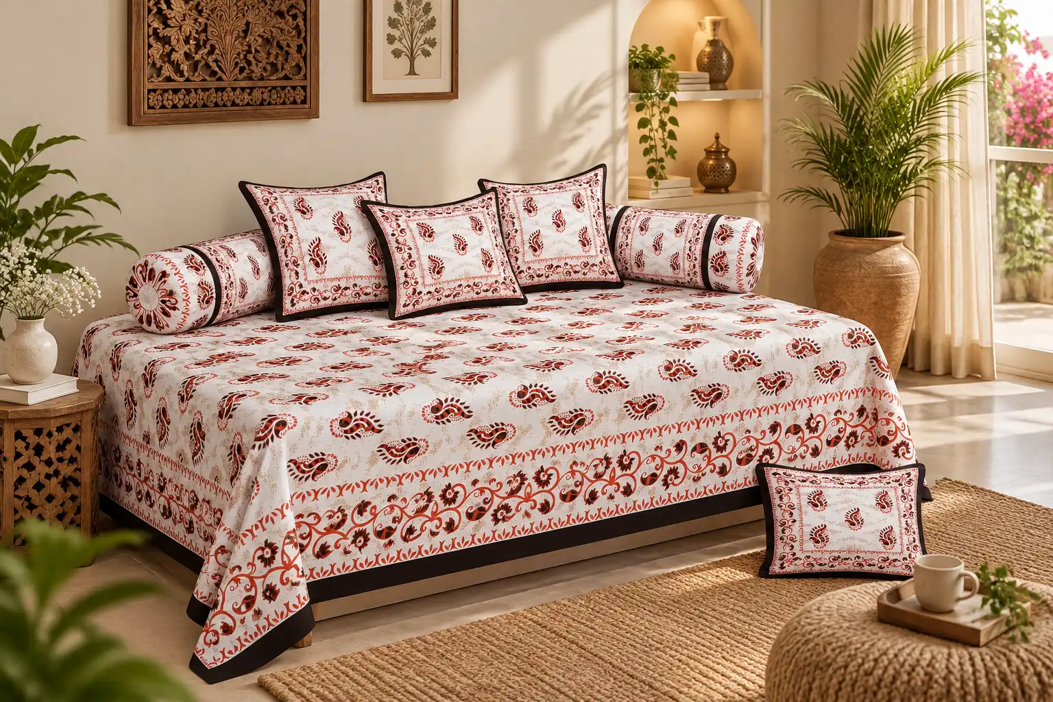 SkyKross Jaipur-inspired cotton home furnishing collection