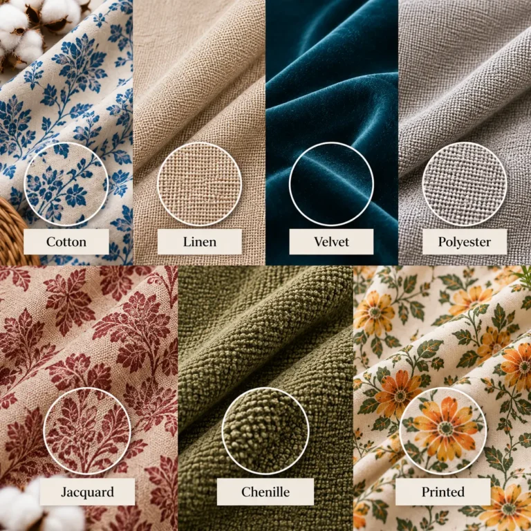 Cotton vs other furnishing fabrics for home interiors