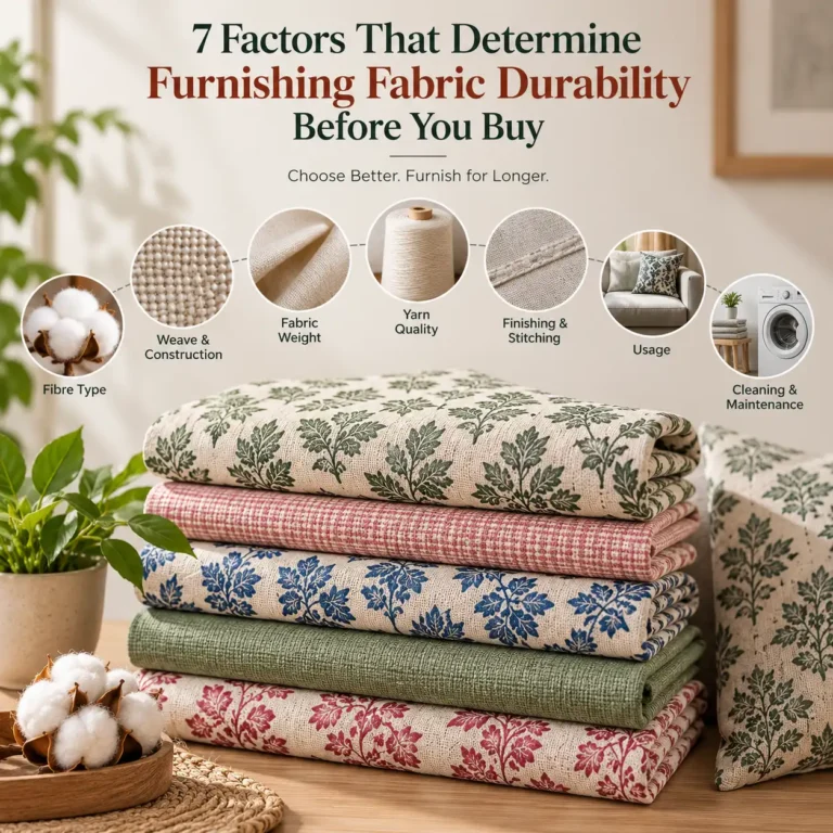 Furnishing fabric durability for home furnishings