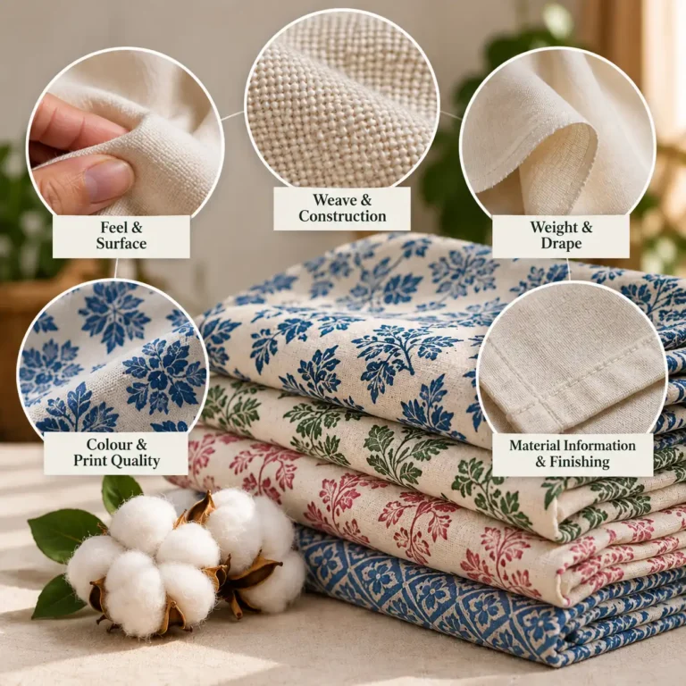 How to identify quality cotton fabric